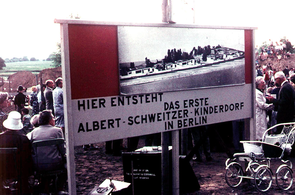 Bau Kinderdorf 1960